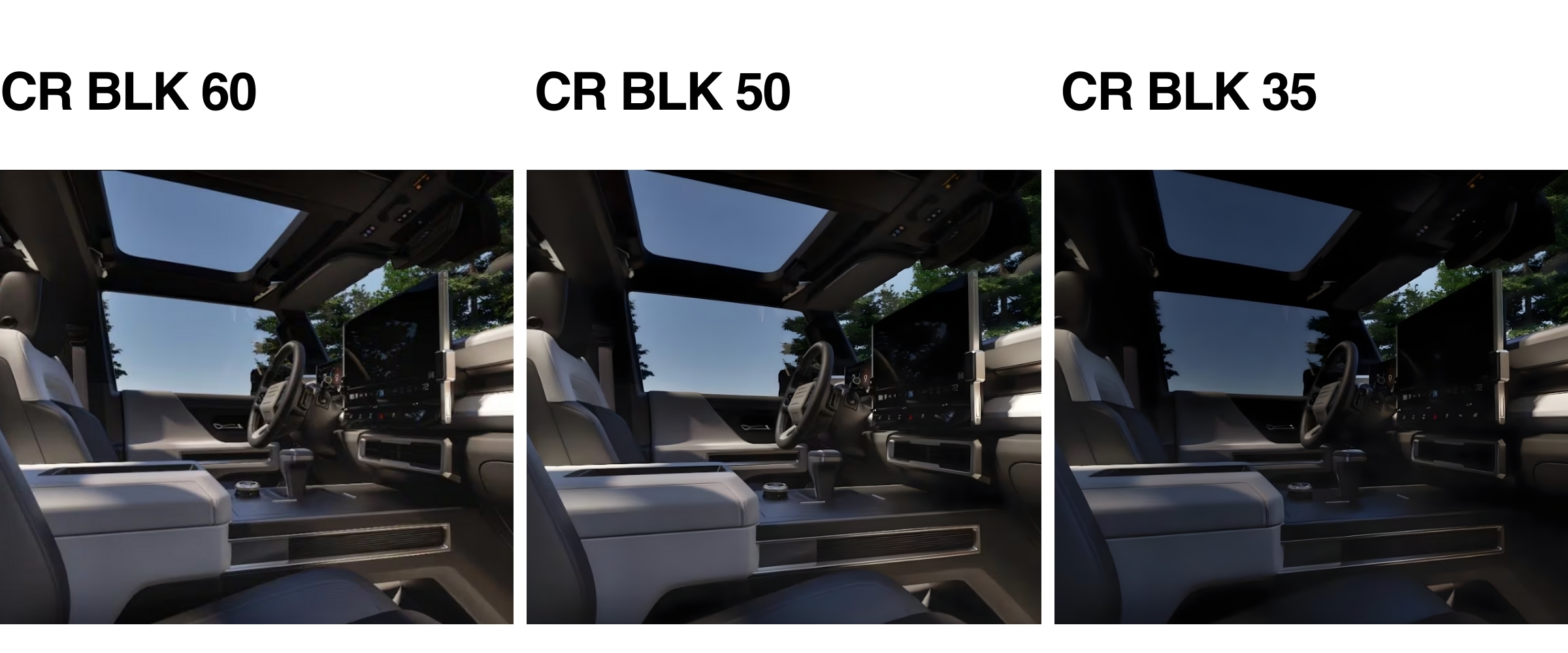 3M Crystalline Black Series màu phim